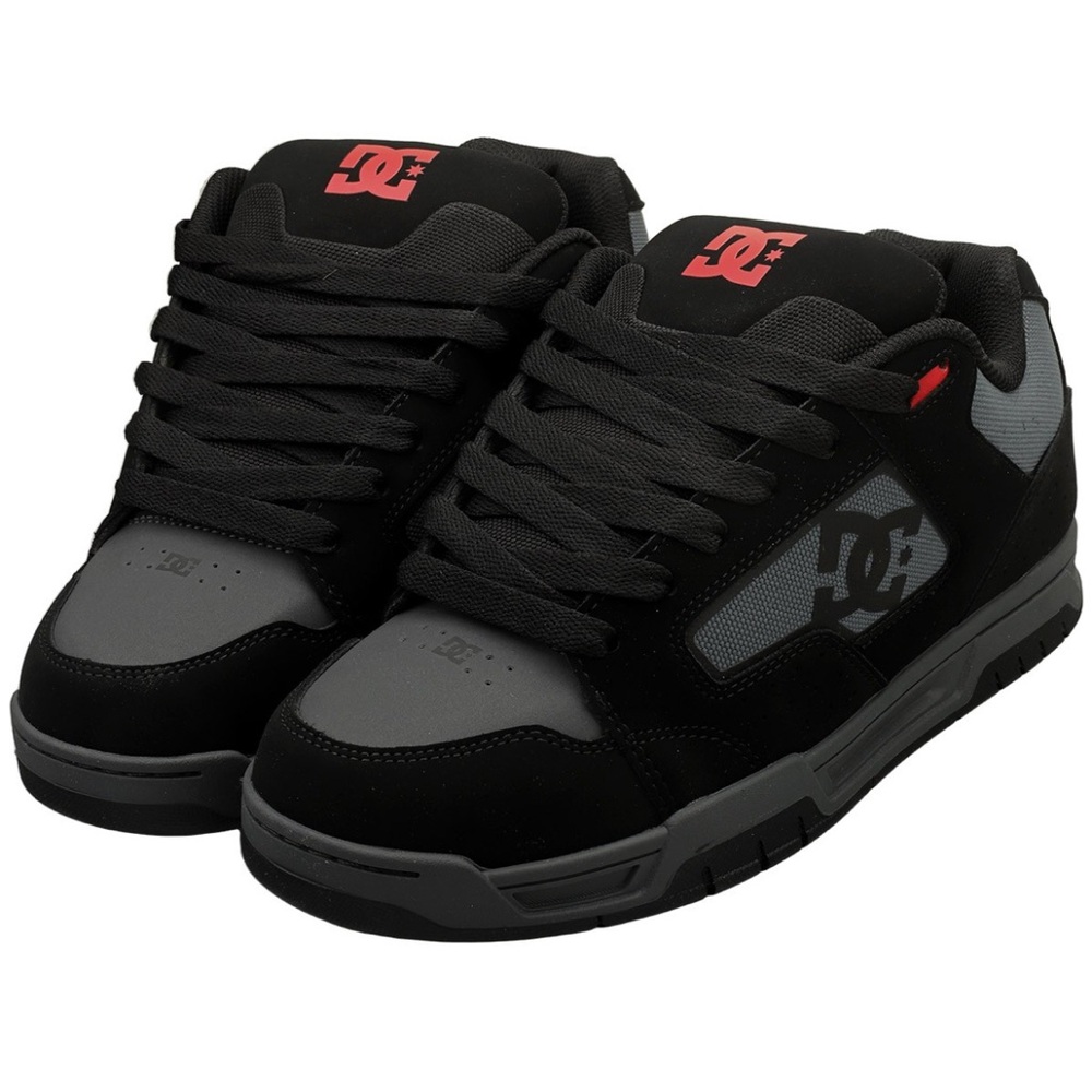 DC Black and Gray Skate Shoes